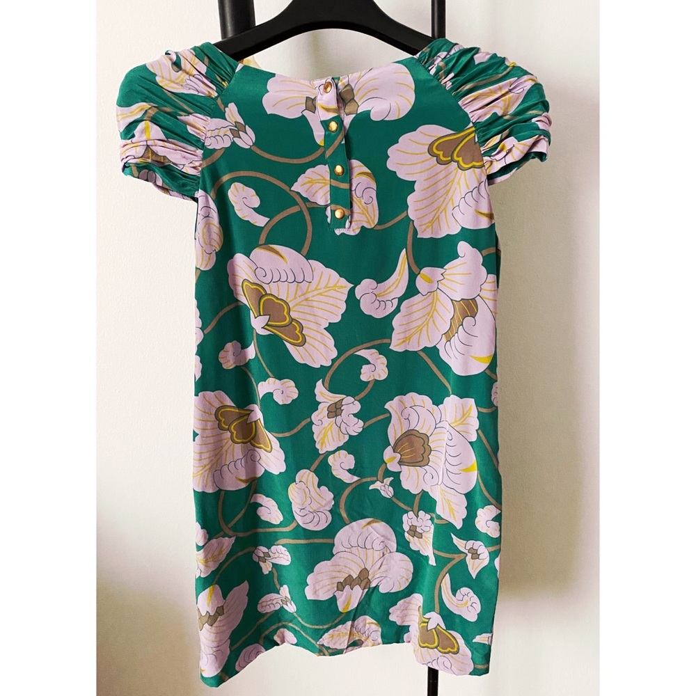 TIBI mini silk floral dress - Picture 2 of 4